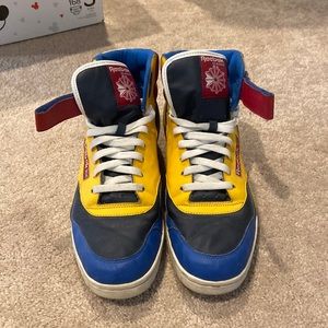 Reebok high top shoes